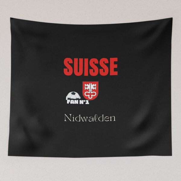 Item preview, Nidwalden supporter Switzerland number one football-passion football designed and sold by Passionfoot.