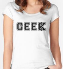 GEEK Women's Fitted Scoop T-Shirt