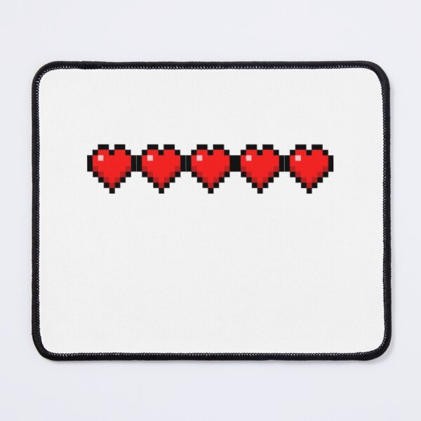Item preview, Minecraft heart, funny, 8bit, 8bit heart, heart designed and sold by K-BOSS.
