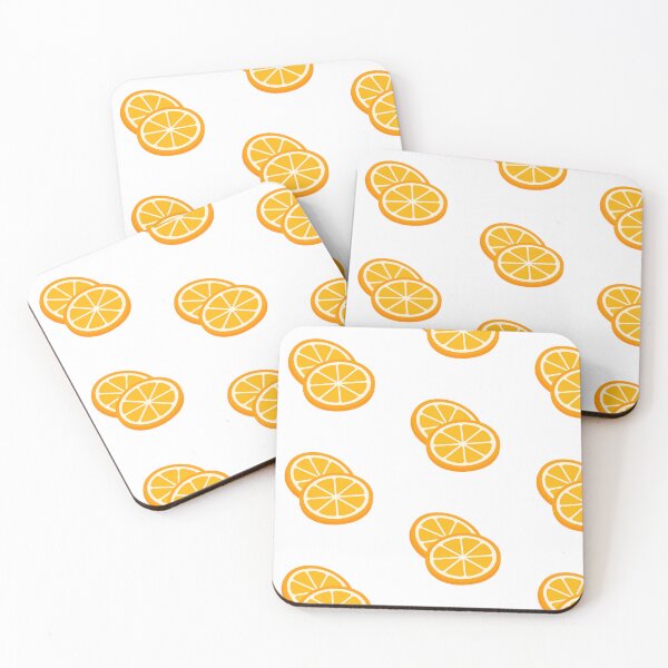 Item preview, Neon Orange Slices Clip Art Citrus Fruit Design designed and sold by redbubbleart18.
