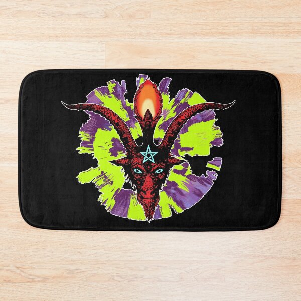 Item preview, red baphomet 7 designed and sold by crileybell.