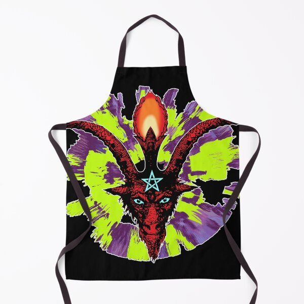 Item preview, red baphomet 7 designed and sold by crileybell.