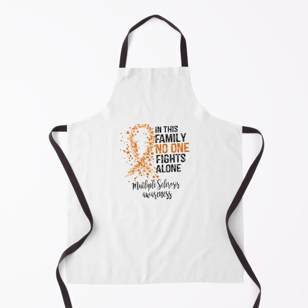 Item preview, In This Family No One Fights Alone, Multiple Sclerosis Awareness (Black Text) designed and sold by isrowatia.