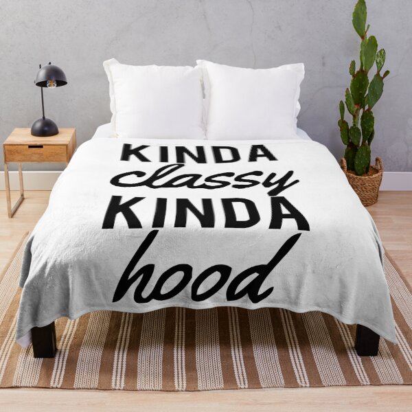 Item preview, Kinda Classy Kinda Hood (Black Version) designed and sold by isrowatia.