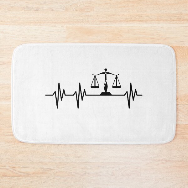 Item preview, Lawyer Heartbeat (Black Version) designed and sold by isrowatia.