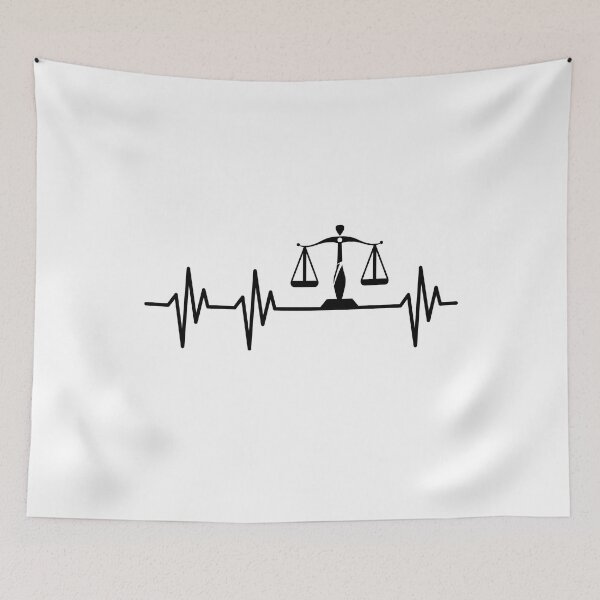 Item preview, Lawyer Heartbeat (Black Version) designed and sold by isrowatia.