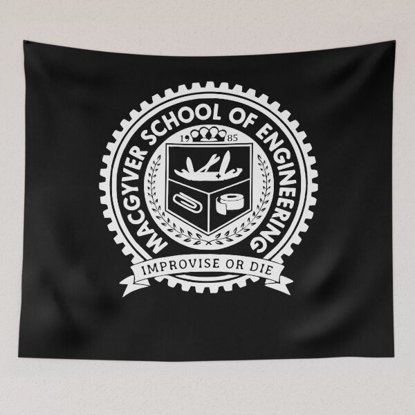 Item preview, macgyver school of engineer improvise designed and sold by isrowatia.