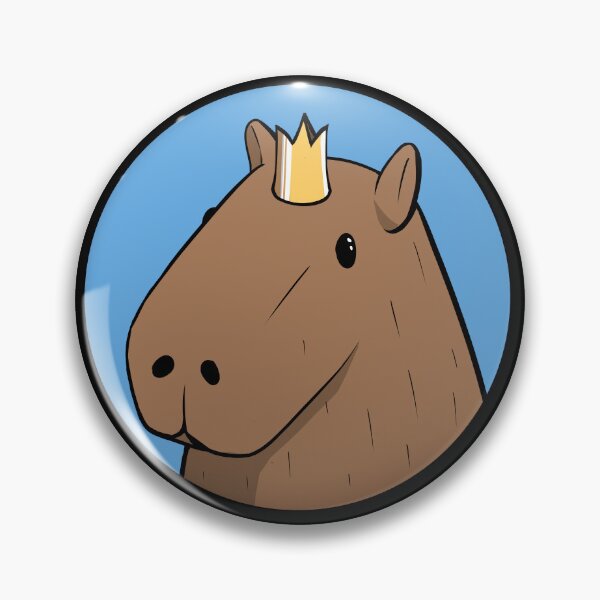 Item preview, Capybara king designed and sold by Bodarim.