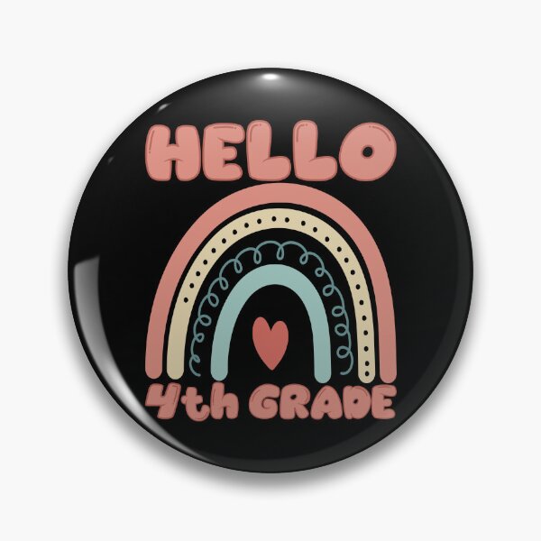 Item preview, Hello 4th Grade Back To School New Fourth Grade Student Gift Gear designed and sold by DynamicDesign.
