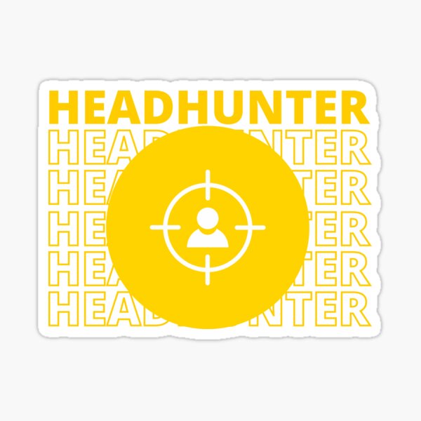 Item preview, Recruiters Headhunter Target designed and sold by Recruiter-Love.