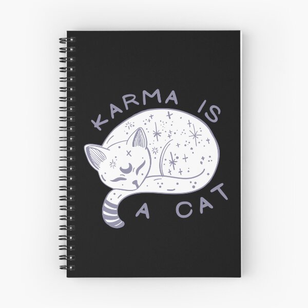 Item preview, Karma is a cat  designed and sold by BenjamMaier.