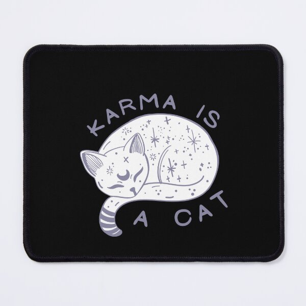 Item preview, Karma is a cat  designed and sold by BenjamMaier.