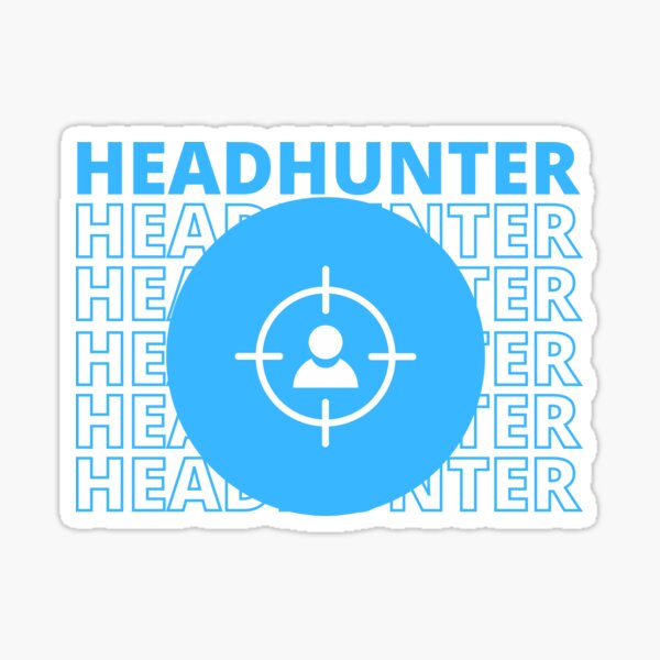 Item preview, Recruiters Headhunter Target designed and sold by Recruiter-Love.