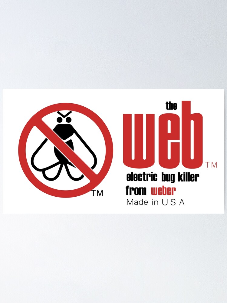 "er Bug zapper logo" Poster for Sale by Zavod44 Redbubble