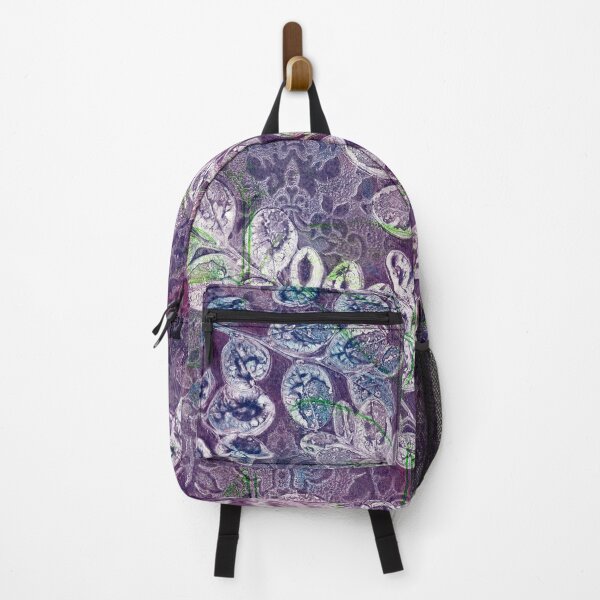 Item preview, From the Garden - Dark Purple designed and sold by Beverley Teske.
