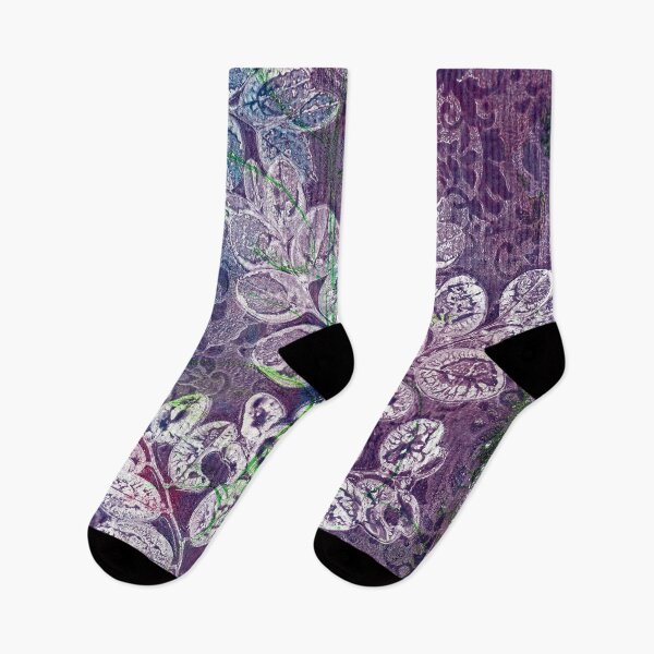 Item preview, From the Garden - Dark Purple designed and sold by Beverley Teske.
