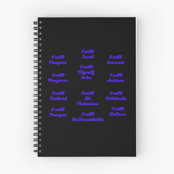 Item preview, I WILL Positive Affirmation stickers packs and tshirts  designed and sold by Pugnaciousprint.