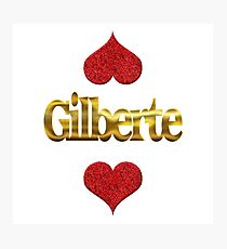 Gilberte Photographic Print