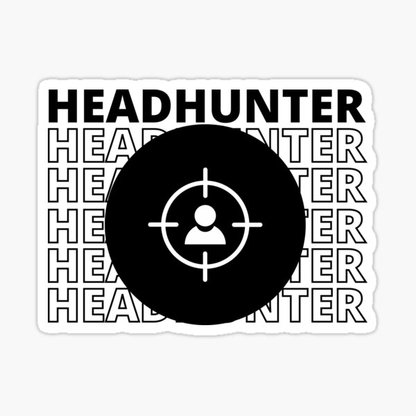 Item preview, Recruiters Headhunter Target designed and sold by Recruiter-Love.