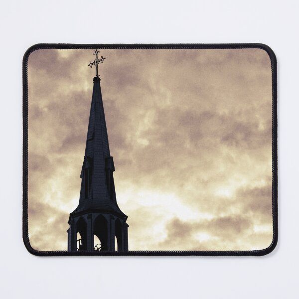Item preview, Bell Tower at Sunset - Gothic Church Goth Photography designed and sold by camera-euphoria.