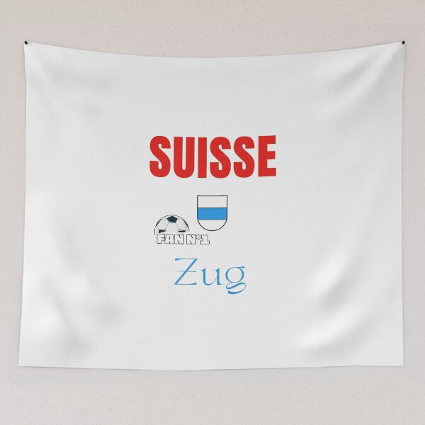 Item preview, Zug Fan Swiss national team football-passion football designed and sold by Passionfoot.