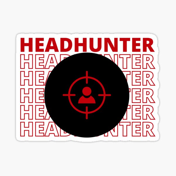 Item preview, Recruiters Headhunter Target designed and sold by Recruiter-Love.
