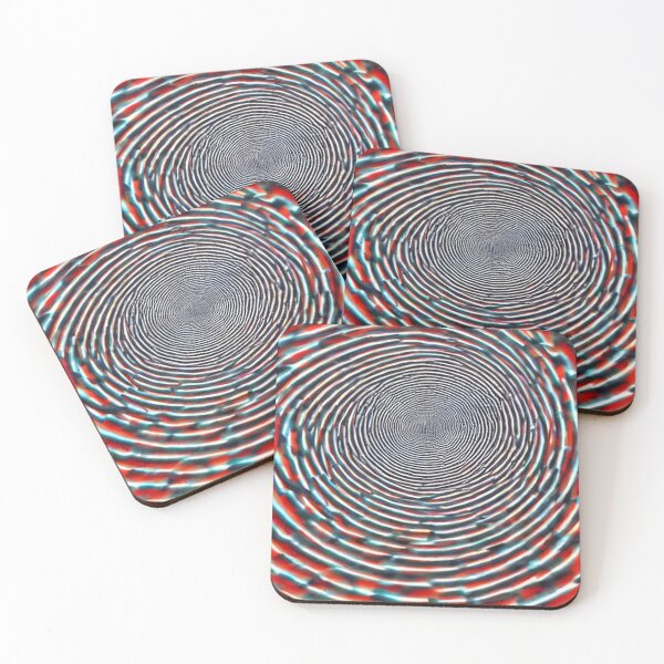 Item preview, optical illusion art - Red Spiral  designed and sold by Devin Farinsky.