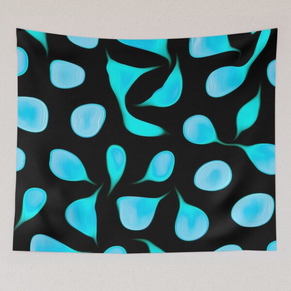 Item preview, Turquoise Tiny Dot Leaves designed and sold by fatenanwar.
