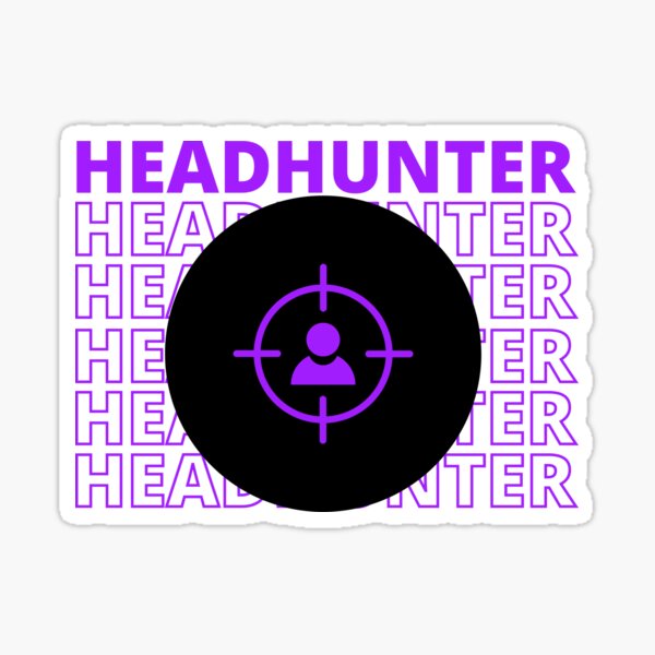Item preview, Recruiters Headhunter Target designed and sold by Recruiter-Love.
