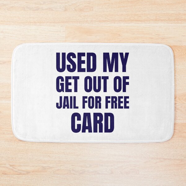 Item preview, use get out of jail for free card designed and sold by dgutpro87.