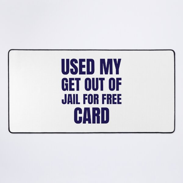 Item preview, use get out of jail for free card designed and sold by dgutpro87.
