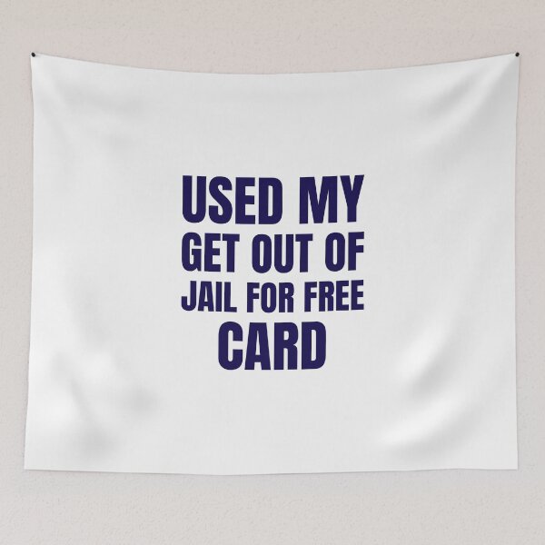 Item preview, use get out of jail for free card designed and sold by dgutpro87.