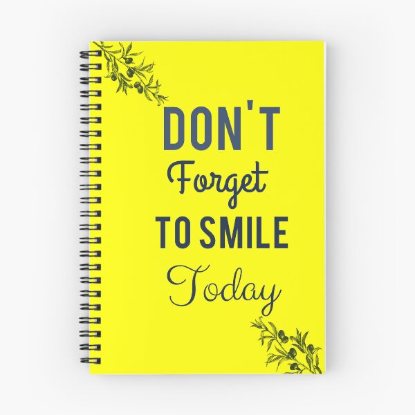 Item preview, Don't forget to smile today, poster design designed and sold by Trilala.