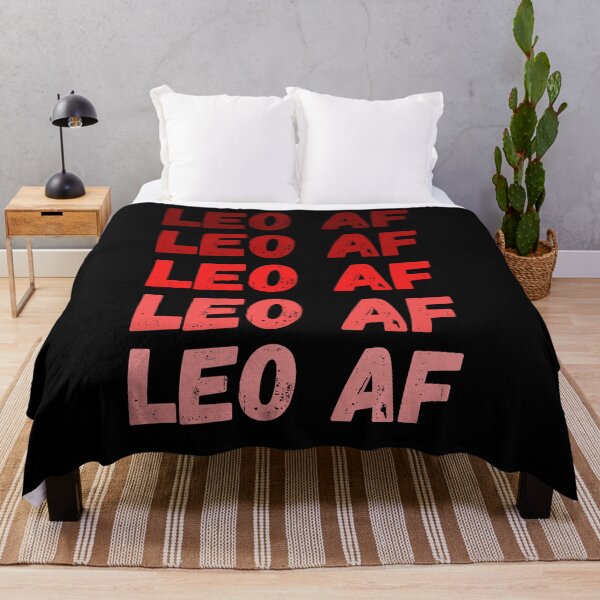 Item preview, Leo AF Zodiac Sign designed and sold by Hellofriendco.