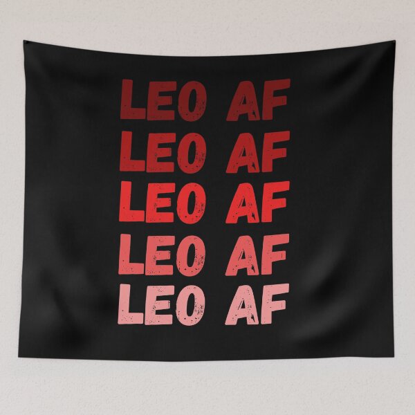 Item preview, Leo AF Zodiac Sign designed and sold by Hellofriendco.