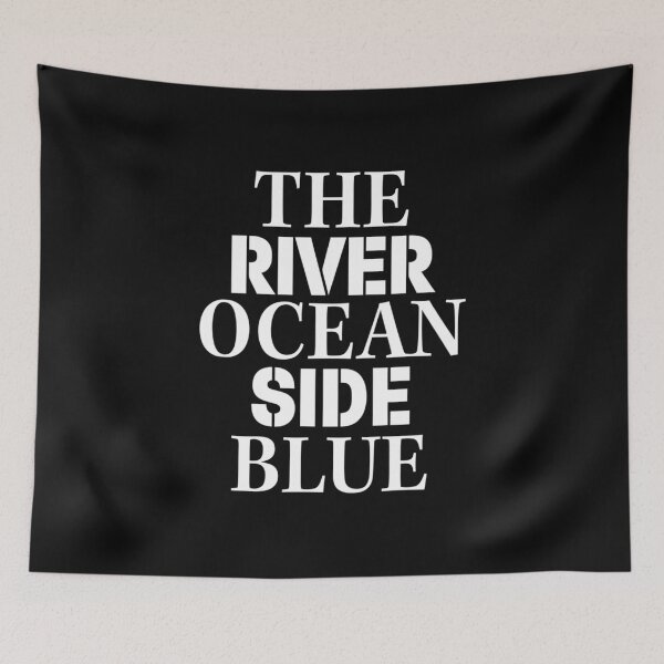 Item preview, the river ocean side blue  designed and sold by ALYSSAPULLINS.