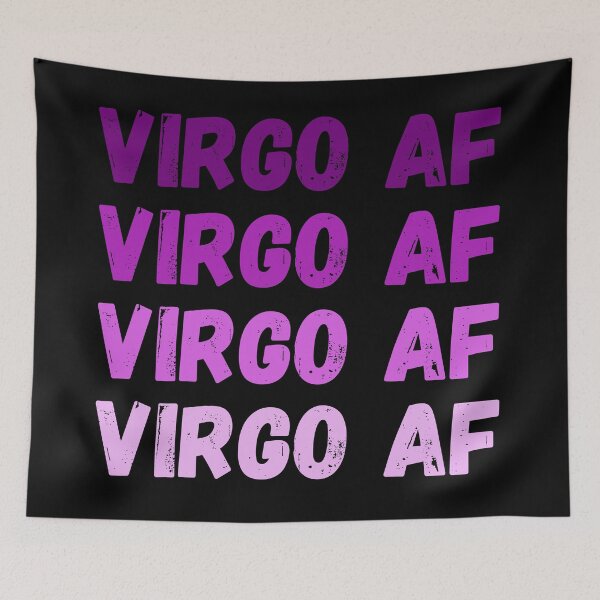 Item preview, Virgo AF Zodiac Sign designed and sold by Hellofriendco.