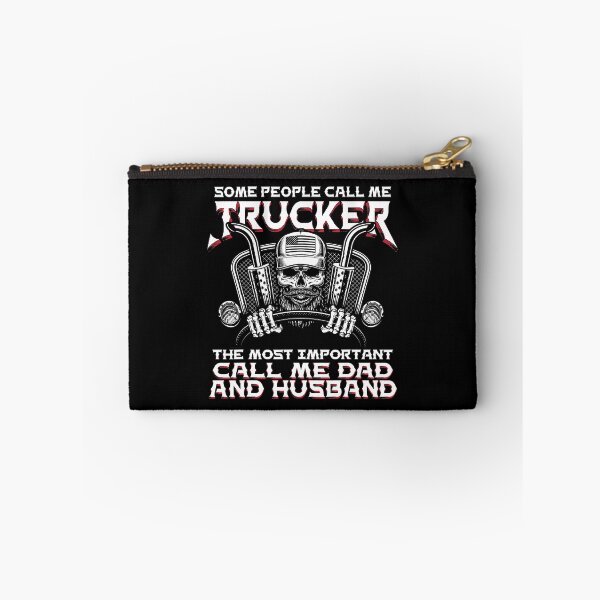 Item preview, Some People Call Me Trucker The Most Important Call Me Dad And Husband designed and sold by Earthshaker-art.