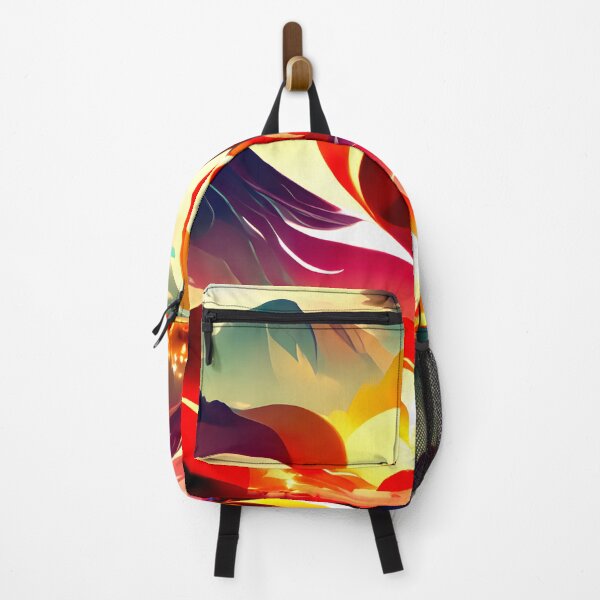 Item preview, Seaside Sunset Burst Fluid Abstract Pattern designed and sold by nelloryn.