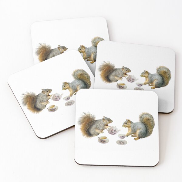 Item preview, Squirrel's Tea Party designed and sold by catsclips.