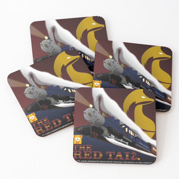 Item preview, The Red Tail Trinidad, denver & western designed and sold by ALYSSAPULLINS.