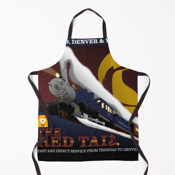 Item preview, The Red Tail Trinidad, denver & western designed and sold by ALYSSAPULLINS.