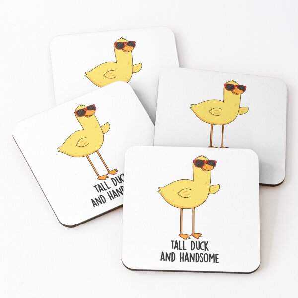 Item preview, Tall Duck And Handsome Funny Animal Puns  designed and sold by punnybone.