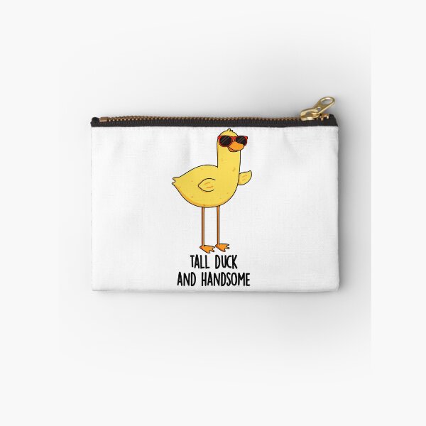 Item preview, Tall Duck And Handsome Funny Animal Puns  designed and sold by punnybone.