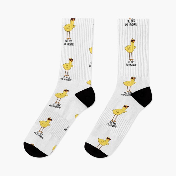 Item preview, Tall Duck And Handsome Funny Animal Puns  designed and sold by punnybone.