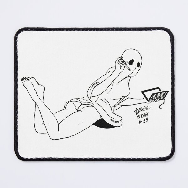 Item preview, Ghost pinup writing in diary designed and sold by Jared King.