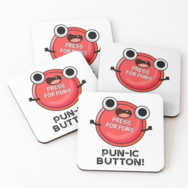 Item preview, Pun-ic Button Funny Puns  designed and sold by punnybone.