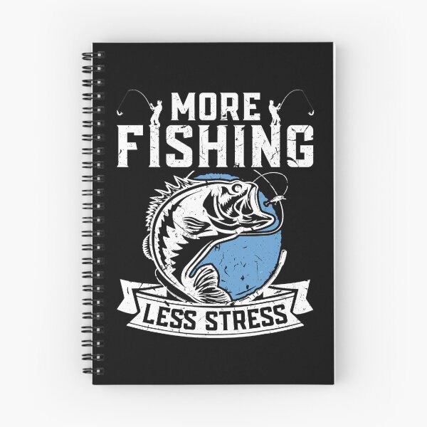 Item preview, More Fishing Less Stress - Angler Fishing designed and sold by Earthshaker-art.