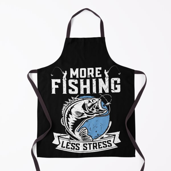Item preview, More Fishing Less Stress - Angler Fishing designed and sold by Earthshaker-art.