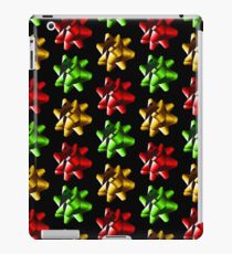 Present Bows - Green, Gold and Red iPad Case/Skin